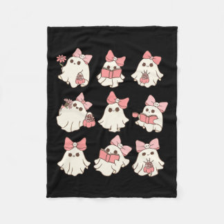 Cobertor De Velo Arco cor-de-rosa Ghost Halloween Spooky Seas