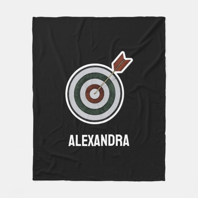 Cobertor De Velo Arco de Arqueiro Personalizado Arqueologia Persona (Frente)