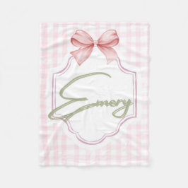 Cobertor De Velo Arco de Enfermeira Emery Baby Girl Personalizado