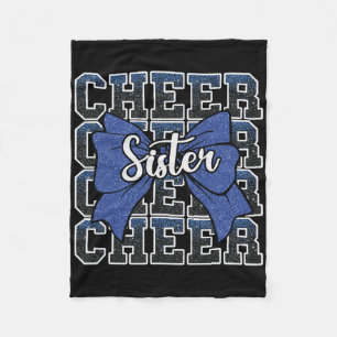Cobertor De Velo Arco de Irmã de Cheer Esporte Cheerleader Cheerlea