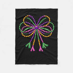 Cobertor De Velo Arco Mardi Gras Festival Fleur De Lis Carn