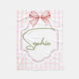 Cobertor De Velo Arco Personalizado de Sophie Baby Girl
