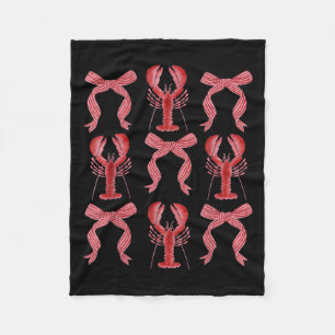 Cobertor De Velo Arco rosa Crawfish Crawfish Y2k Clean Girl Aes