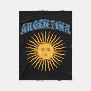 Cobertor De Velo Argentina Mês da Herança Hispânica Sol Maio Argent