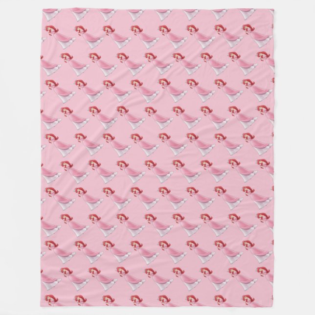 Cobertor De Velo Ariel Fleece Blanket (Frente)