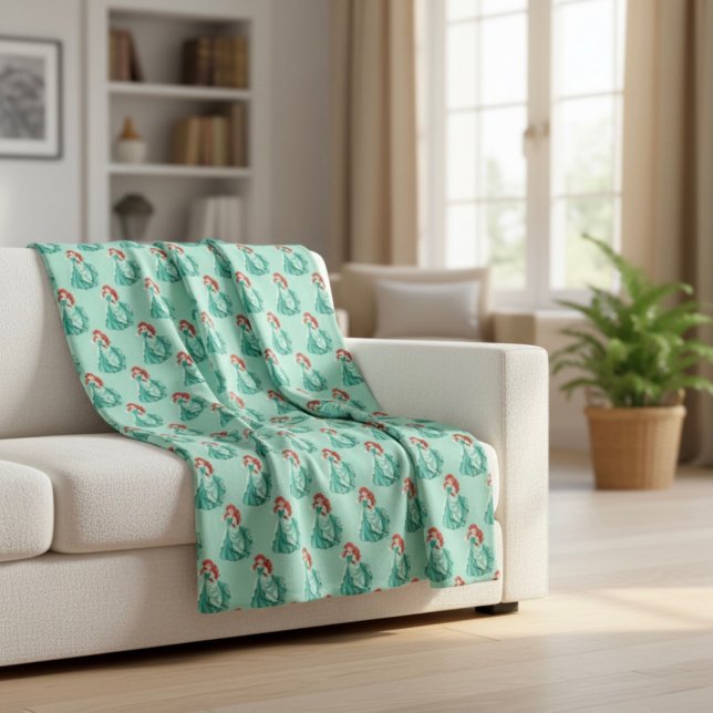 Cobertor De Velo Ariel Fleece Blanket (Criador carregado)