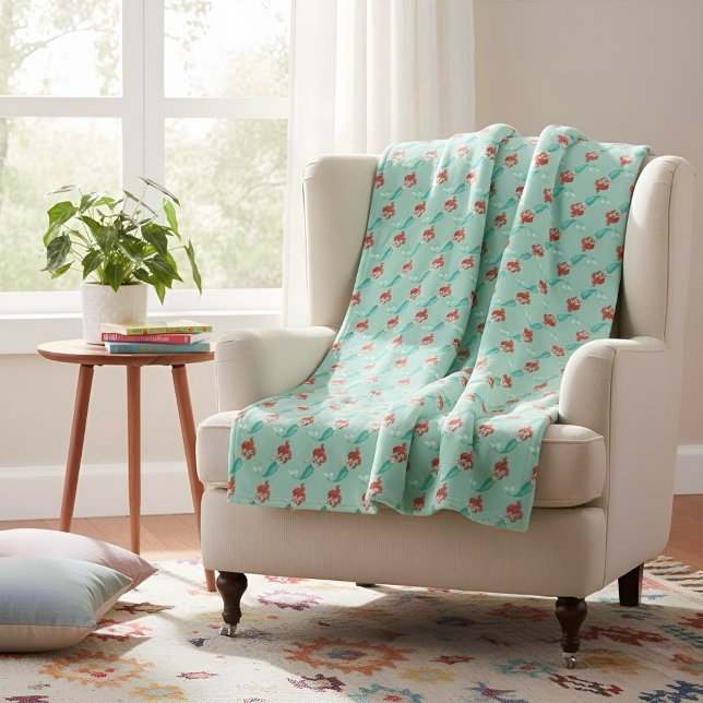 Cobertor De Velo Ariel Fleece Blanket (Criador carregado)