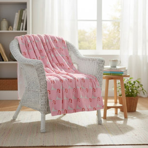 Cobertor De Velo Ariel Fleece Blanket