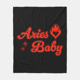 Cobertor De Velo Aries baby polar blanket