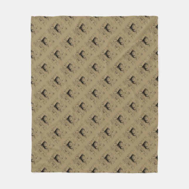 Cobertor De Velo Aries Constulation Map Engrave por Hevelius (Frente)