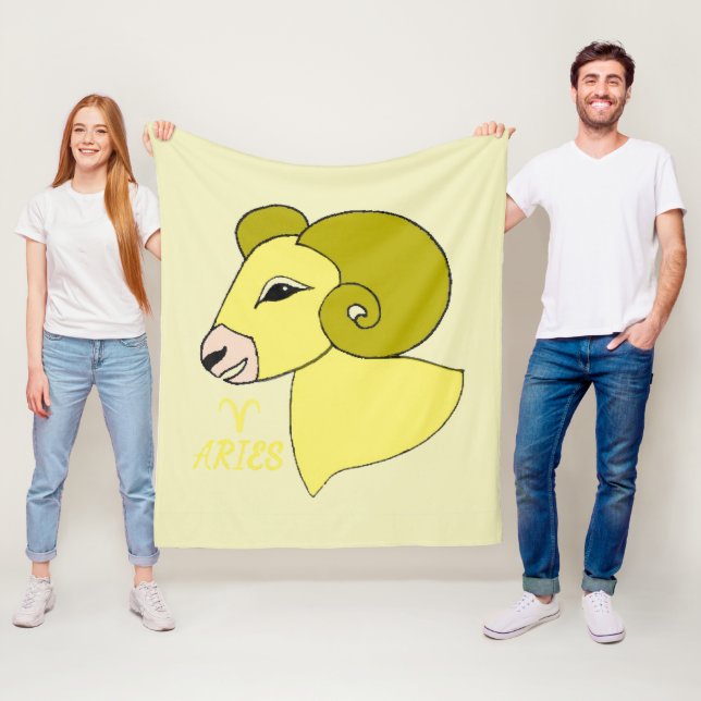 Cobertor De Velo Aries Fleece Blanket (In Situ)