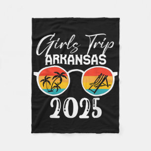 Cobertor De Velo Arkansas Girls Trip 2025 Cute Beach Summer Vacatio
