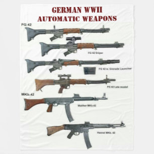 COBERTOR DE VELO ARMAS AUTOMÁTICAS DO WWII ALEMÃO