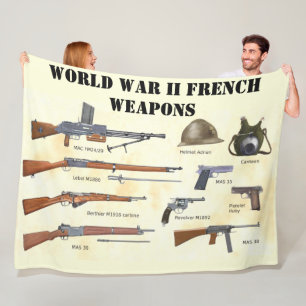 COBERTOR DE VELO ARMAS FRANCESAS DA II GUERRA MUNDIAL
