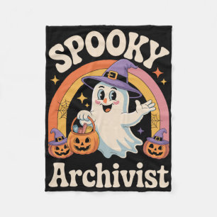 Cobertor De Velo Arquivista Cute Ghost Pumpkin Archives Hallo