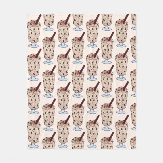 Cobertor De Velo Arroz con Dulce Porto Rico em Arroz de Coco (Frente)