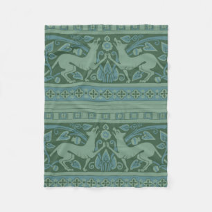 Cobertor De Velo Art Deco Nouveau Cão Natureza Padrão Animal