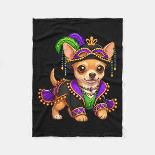 Cobertor De Velo Arte de Festival de Amante de Cachorro Chihuahua E