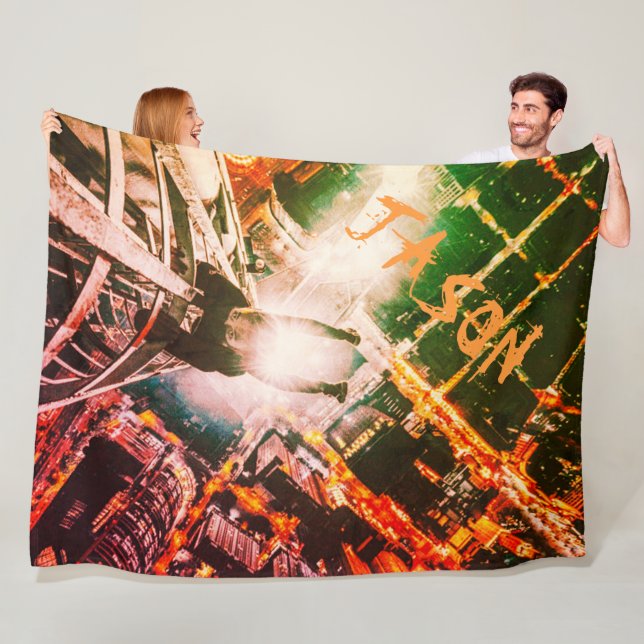 Cobertor De Velo Arte de Grafite Parkour Personalizada (In Situ)
