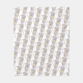 Cobertor De Velo Arte de Palavras de Café Mug