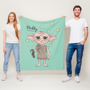Cobertor De Velo Arte de Personagem em Aquarela do Dobby