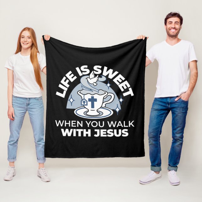 Cobertor De Velo Arte Fiável - Teacup com Cruz e Dove (In Situ)