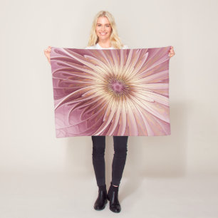 Cobertor De Velo Arte frontal e tonalidades de abstrato