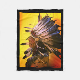 Cobertor De Velo Arte original "Céu da manhã" Kiowa nativa