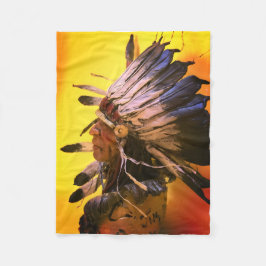 Cobertor De Velo Arte original Kiowa "Céu da manhã"