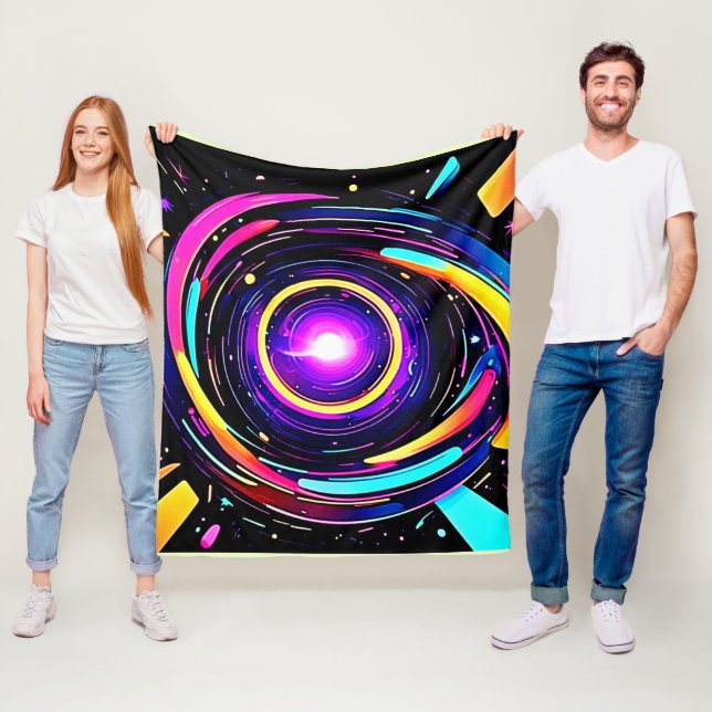 Cobertor De Velo Arte por Vórtice Cromática (In Situ)