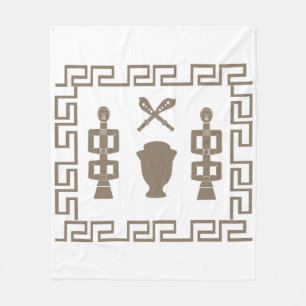 Cobertor De Velo Arte tribal abstrato africana