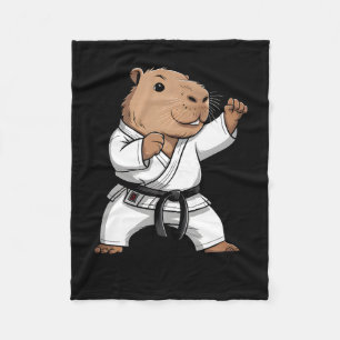 Cobertor De Velo Artes marciais Capyra Funny Karate Taekwondo Jiu J