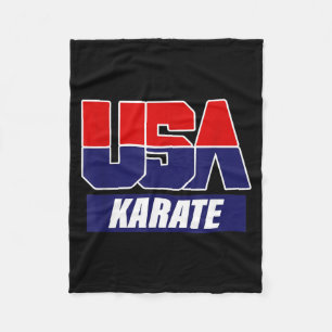 Cobertor De Velo Artes Marciais de Karatê 2021 EUA Equipe