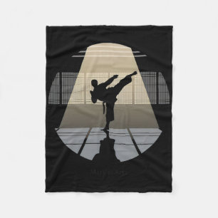 Cobertor De Velo Artes Marciais - Disciplina E Força Karate Taek