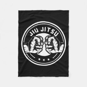 Cobertor De Velo Artes Marciais Engraçadas de Jiu Jitsu Brasileiro