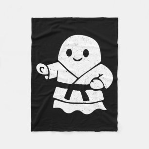 Cobertor De Velo Artes Marciais Fantasma Divertido Halloween Boo Ji