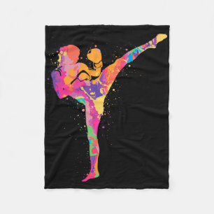Cobertor De Velo Artes Marciais Muay Thai Crianças Mulheres Meninas