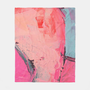 Cobertor De Velo Artistas pintura a óleo abstrato