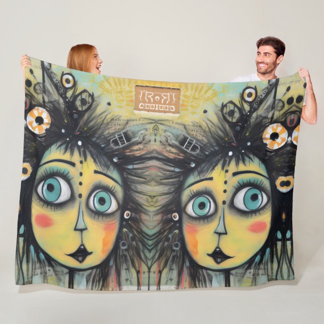 Cobertor De Velo ArtLady 12 Encantada e aflita (In Situ)