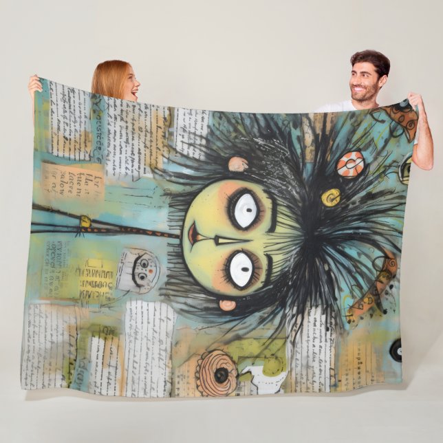 Cobertor De Velo ArtLady 18 Encantada e angustiada (In Situ)