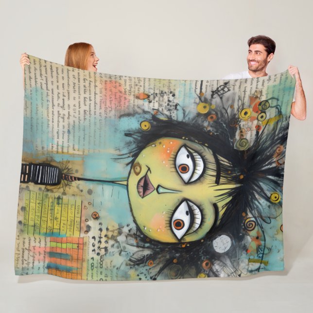 Cobertor De Velo ArtLady 26 Encantada e angustiada (In Situ)