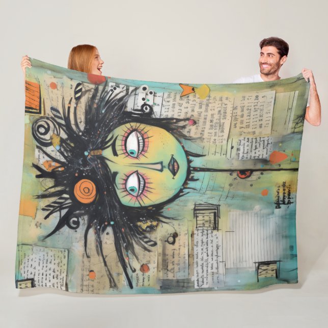 Cobertor De Velo ArtLady 27 Encantada e angustiada (In Situ)