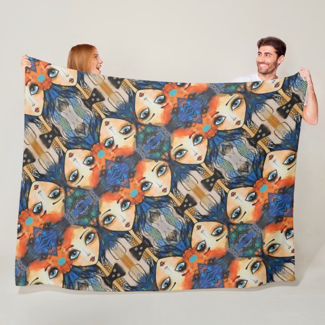 Cobertor De Velo ArtLady 31 Encantada e angustiada (In Situ)