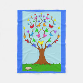 Cobertor De Velo Árvore borboleta