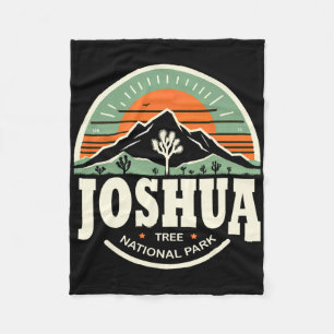 Cobertor De Velo Árvore de Josué Retro Vintage Caminhada Acampament