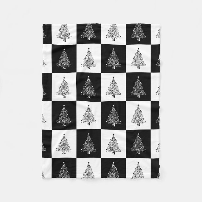 Cobertor De Velo Árvore de Natal (Frente)