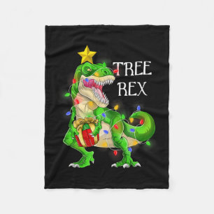 Cobertor De Velo Árvore de Natal Dinossauro Rex Pajamas Men Boas Xm