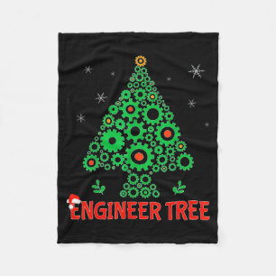 Cobertor De Velo Árvore de Natal Engenheiro _ Engenharia Mecânica G