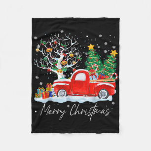 Cobertor De Velo Árvore de Natal Vintage Família de Pijama de Natal