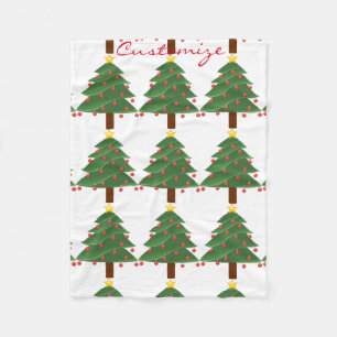 Cobertor De Velo Árvore Natal Trocado